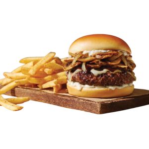 Bourbon Mushroom Swiss Burger