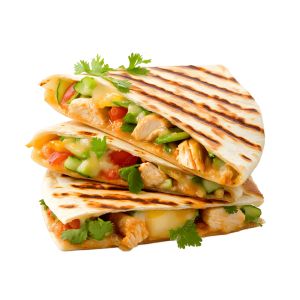 Chicken Quesadilla + Three‑Cheese Penne