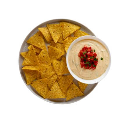White Queso Dip & Chips